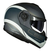 CAPACETE LS2 STROBE II VICTORY CINZA FOSCO